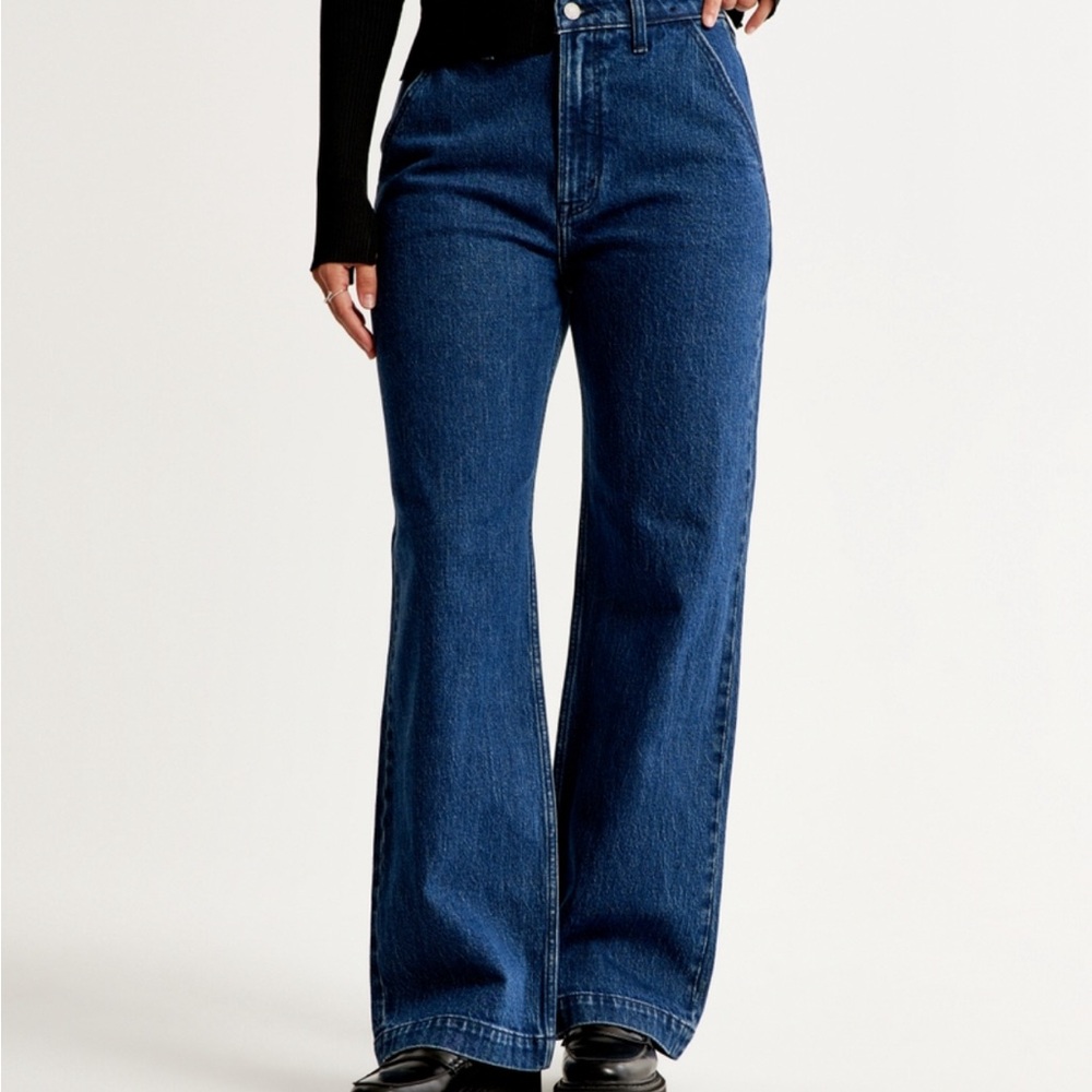 Abercrombie & Fitch 90s Relaxed High Rise Curve Love Jeans Size 24 00